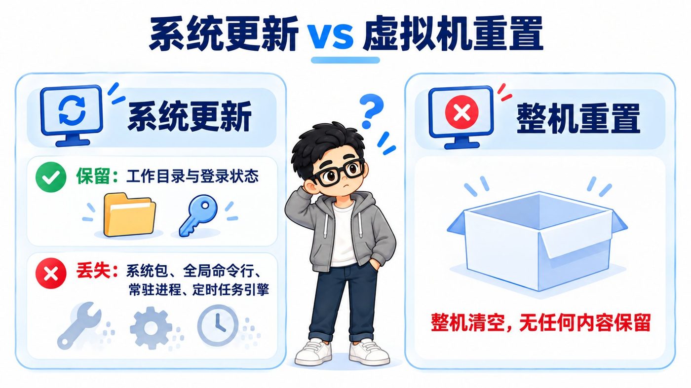 Grok Bot 虛擬機器重置後工具全沒了？備份恢復課程（附提示詞）